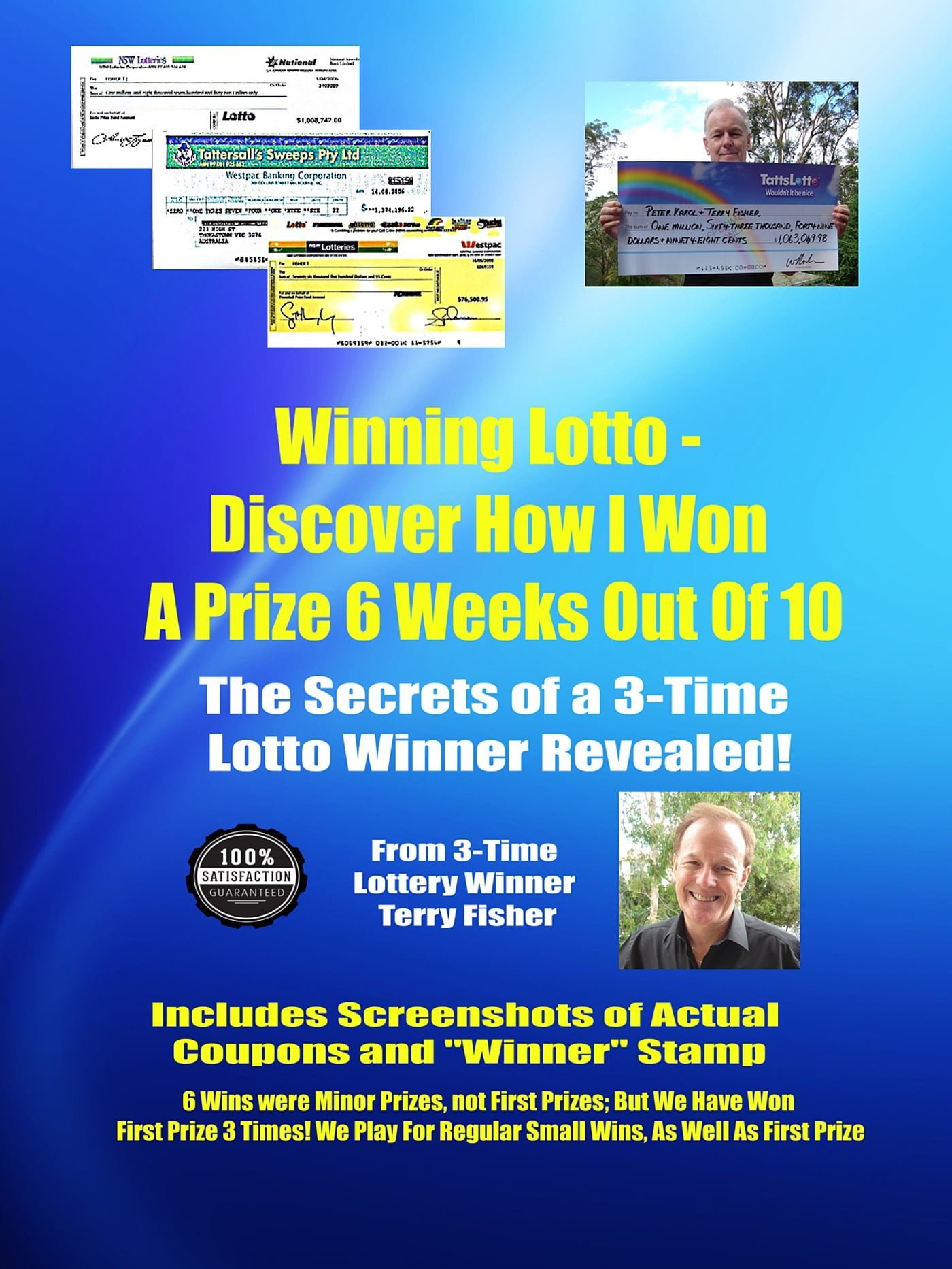 Winning Lotto - Discover How I Won a Prize 6 Weeks Out Of 10